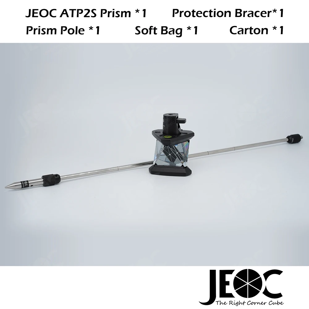 JEOC ATP2S, Sliding 360 Degree Reflective Prism, 3rd-Party Reflector for Japanese Total-station Accessories Topography Survey