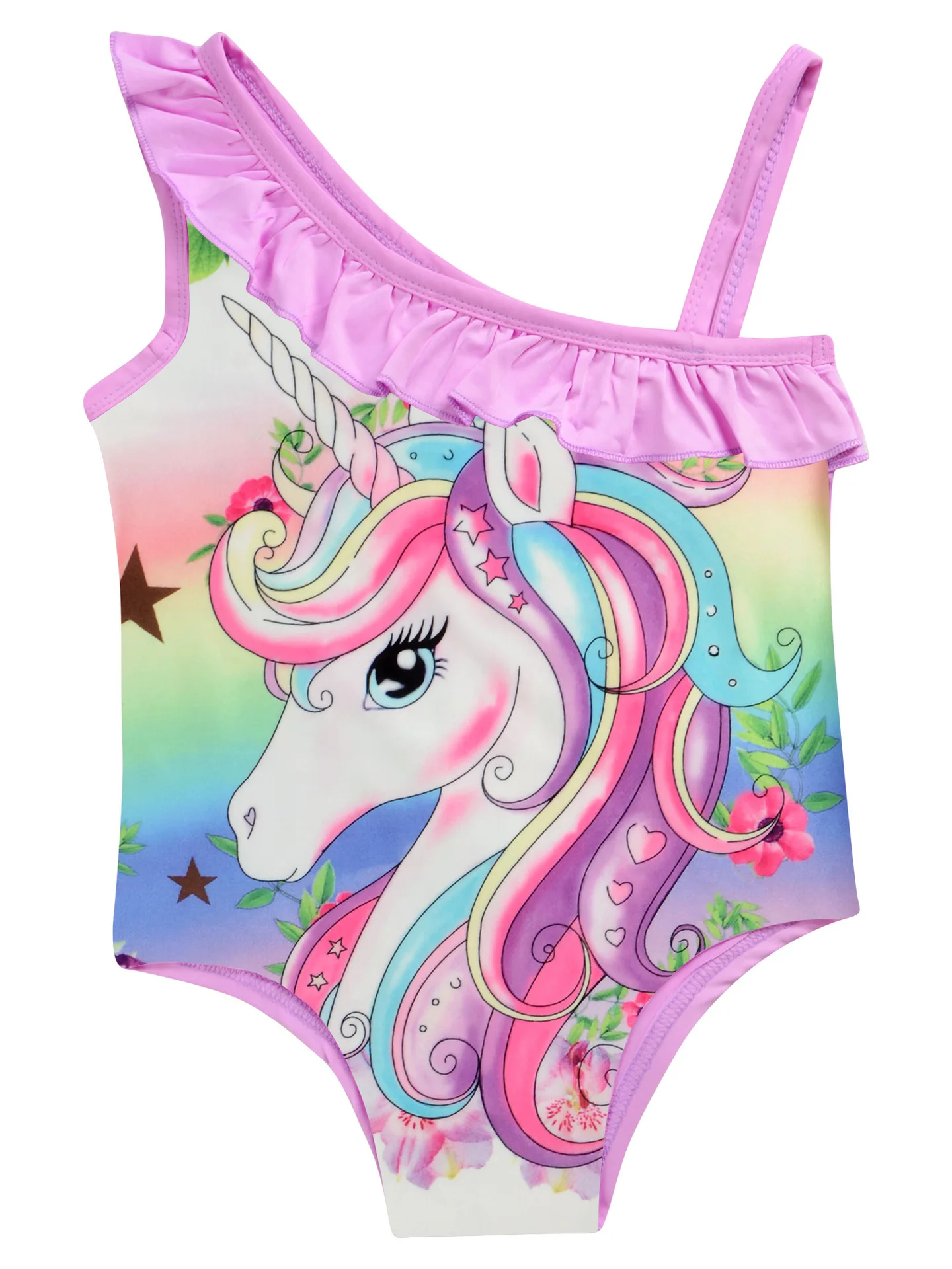 Nuovi modelli 3-10 anni costume da bagno per ragazze 2024 moda sirena unicorno costumi da bagno per regalo per bambini