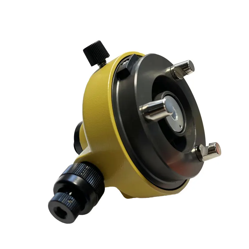 Yellow Rotating Adapter For Prisms GPS Surveying With Optical Plummet 5/8\