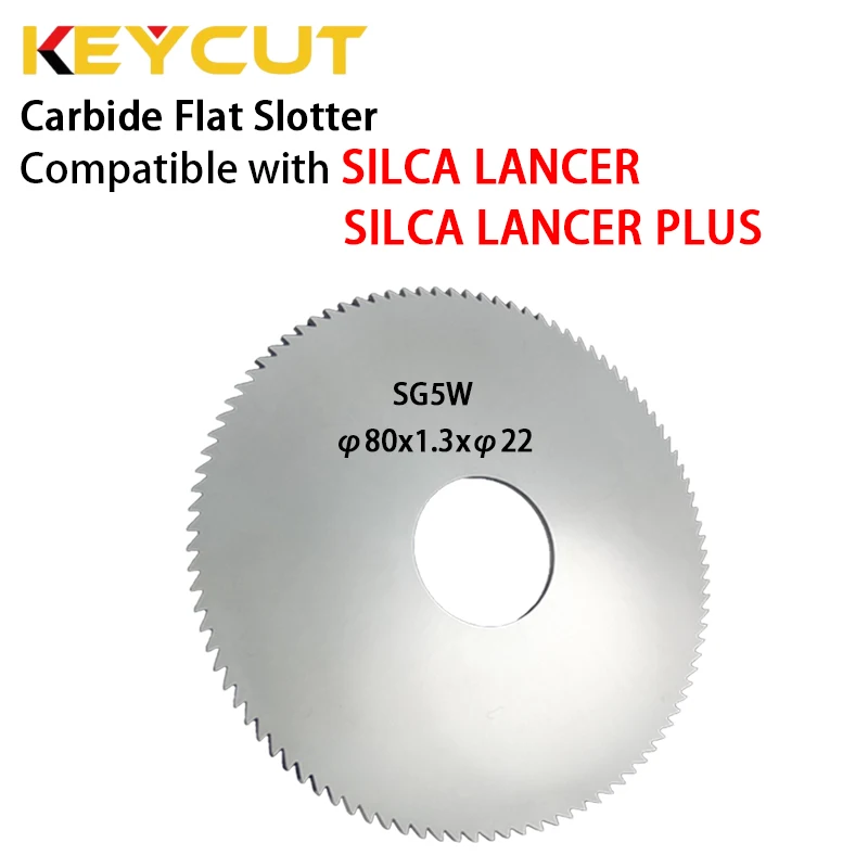 

SILCA Cutter SG5 SG5W 80x1.3x22 Fits SILCA LANCER Key Machine Aftermarket Locksmith Tools