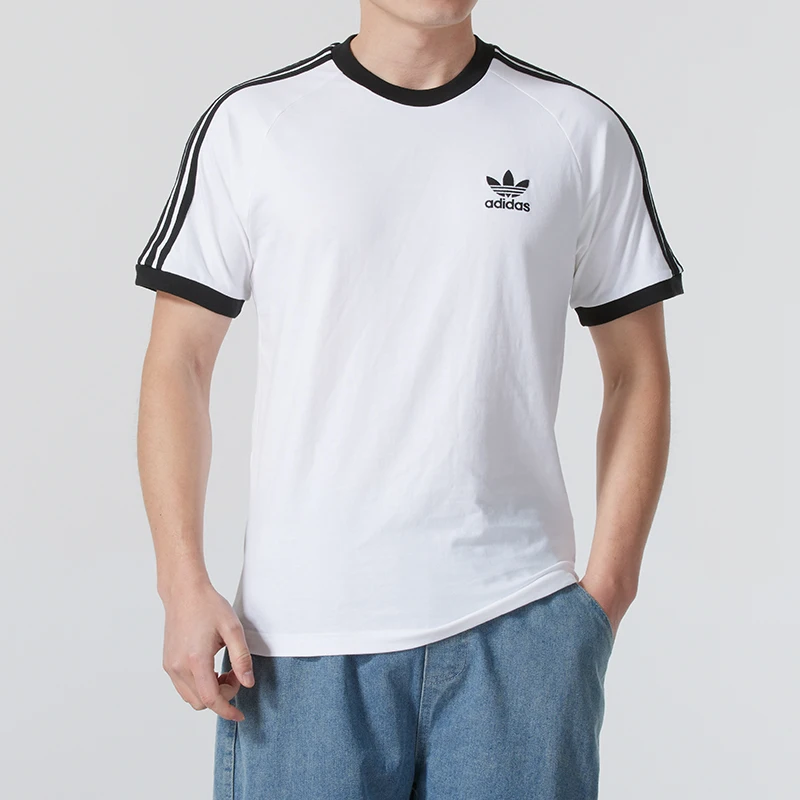 

Adidas T-Shirt Men's Sports Casual Wear Fitness Wear Quick-Drying Breathable Round Neck Short-Sleeved Top Kb2460