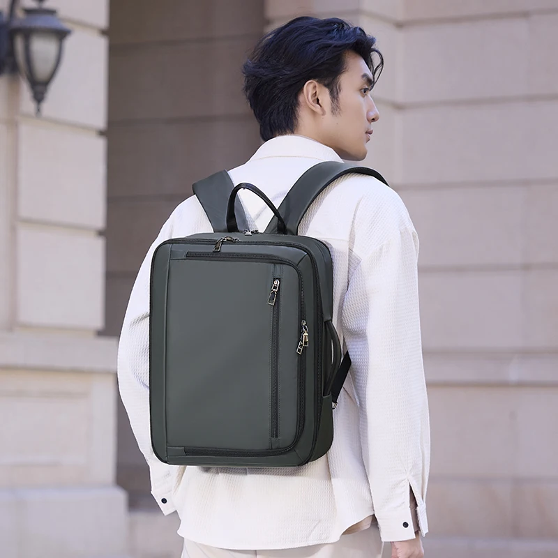 

Мужской повседневный деловой рюкзак, роскошный модный рабочий рюкзак для поездок на работу, большая вместительная сумка для ноутбука, мужской дорожный рюкзак