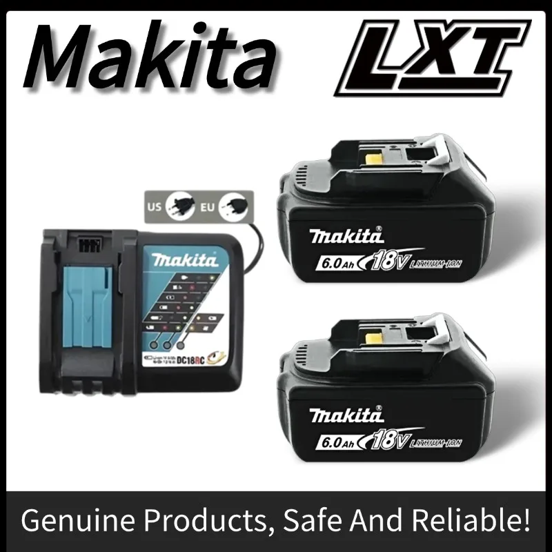 

Original Makita 18V 6Ah Battery, Professional Grade Makita 18 v battery, High Capacity Lithium-Ion batterie makita 18v