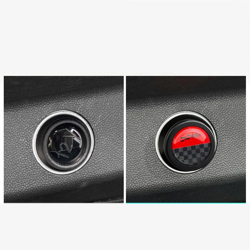 Car Cigarette Lighter Dust Plug Decoration For MINI Cooper F54 F55 F56 F57 F60 R55 R56 R60 R61 Car Accessories Interior Styling