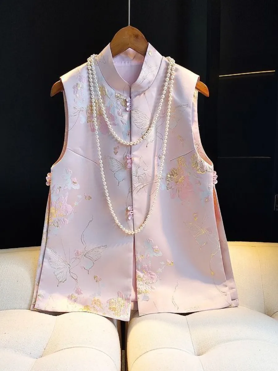 conjunto-de-dos-piezas-de-chaleco-para-mujer-estilo-chino-tendencia-nacional-diseno-Etnico-con-cuentas-accesorios-de-ropa