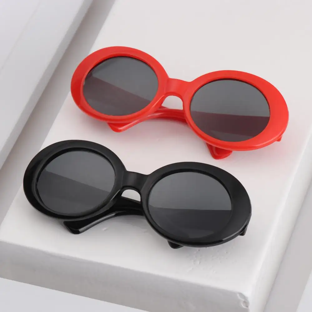 Doll Accessories Cool Photograph Props Pet Accessories Small Dog Cat Glasses Round Frames Glasses Pet Eyeglasses Dog Sunglasses