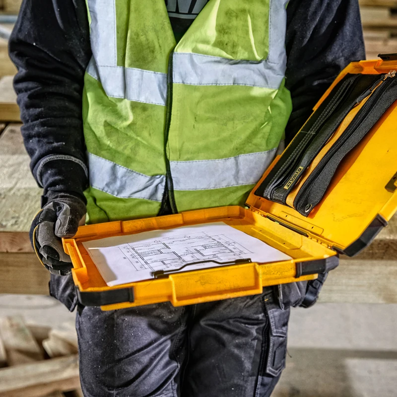 DEWALT DWST82732-1 TSTAK, металлическая панель для хранения файлов, органайзер, внутренняя сумка, портативный вспомогательный инструмент для составления