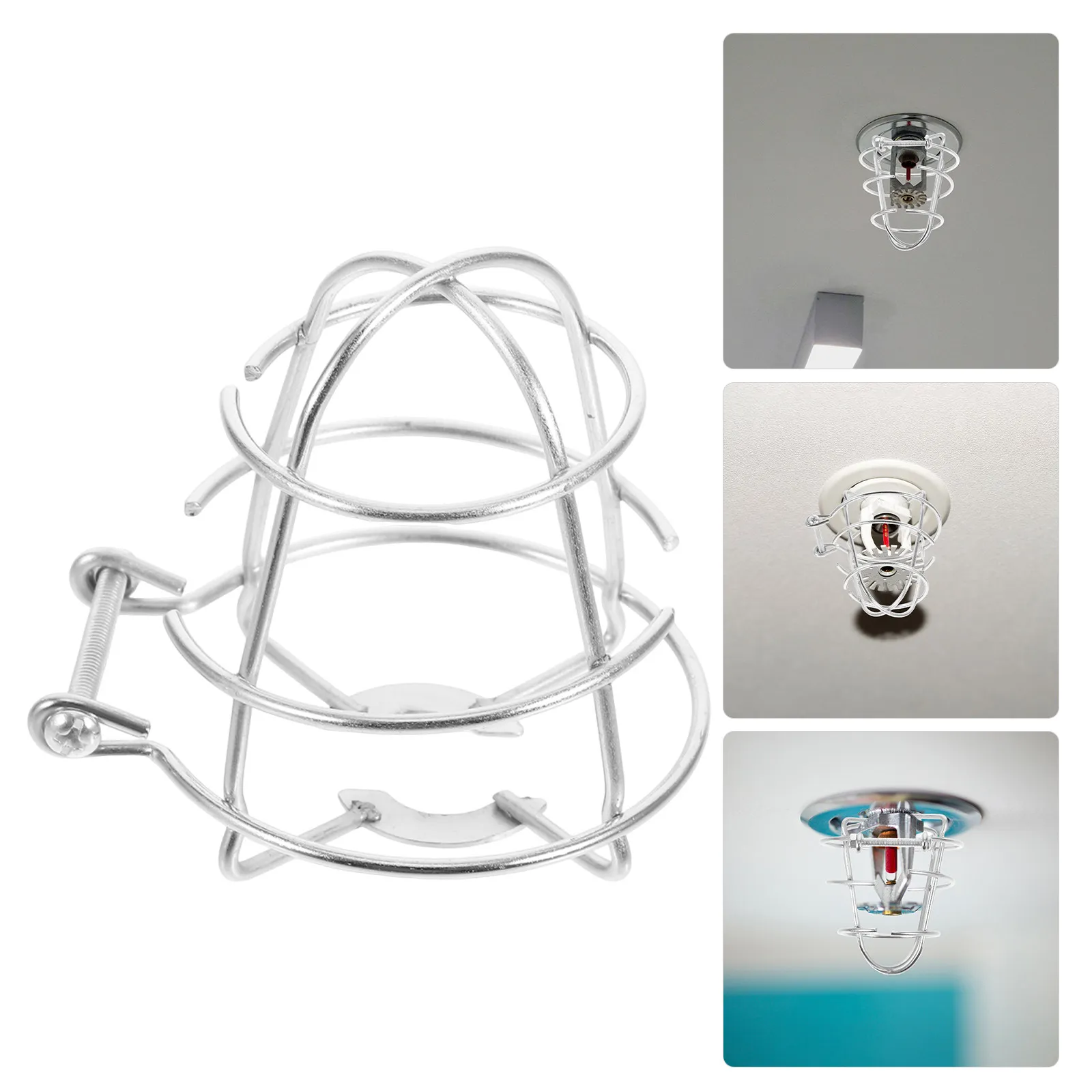 10-pcs-ceiling-sprinkler-guard-fire-accessories-concealed-covers-head-cage-plate