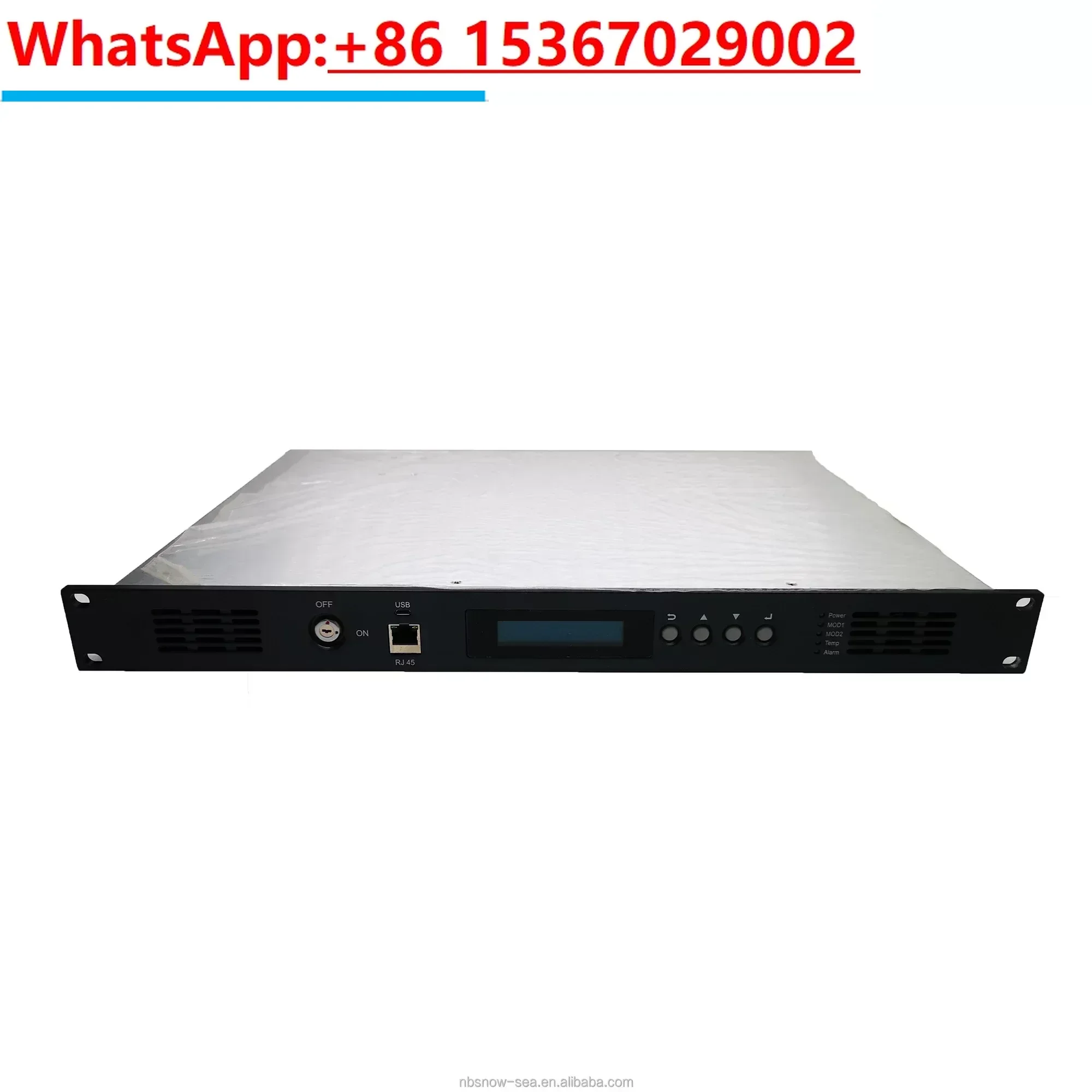 

FTTH CATV GPON 1550nm EDFA 8 Port 19dBm Fiber Optical Amplifier with WDM