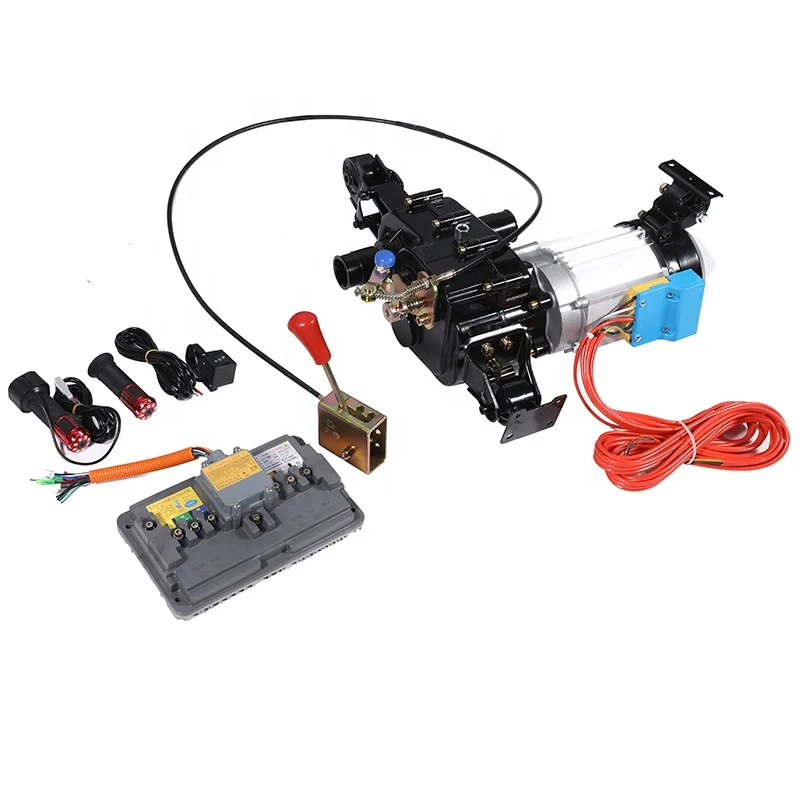 CE Certificate 60v 3000w 50kmh Independent Suspension Automatic Rickshaw Conversion DC Motor