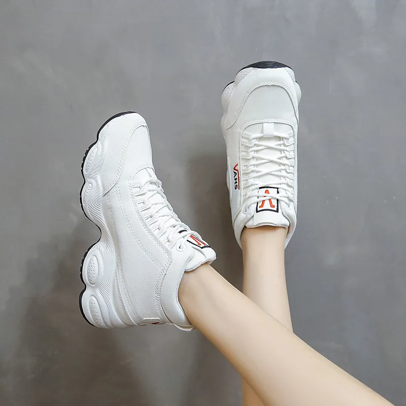 

Winter Casual Plus Velvet Cotton Shoes Korean Version of High-top Daddy Shoes Female Ins Explosive Shoes Sports Shoes Women