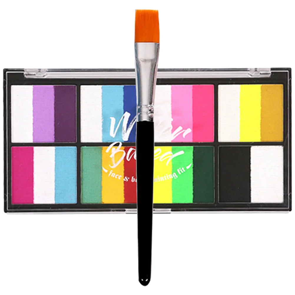 

Face Paint Paints Festival Makeup Palette Decor for Party Painting Kit Cosplay Pigment Child