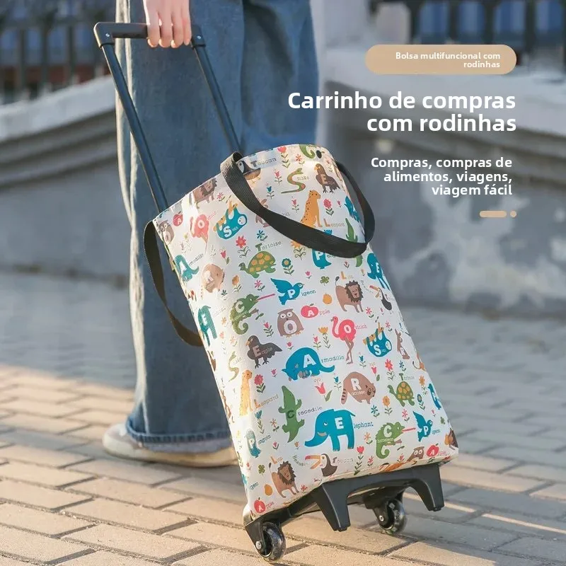 thickened-pull-rod-shopping-cart-portable-folding-vegetable-buying-hand-pull-cart-home-essential-supermarket-tool-durable