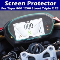 For Street Triple R RS Tiger 1200 800 850 Sport Motorcycle Dashboard Screen Protector Instrument Film Cluster Scratch Protection
