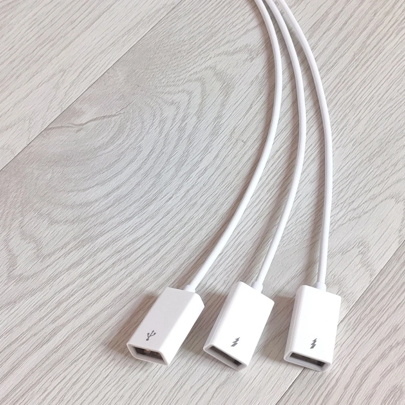 USB Splitter USB Extension Cable USB Male to 3 USB Female Adapter Multiple USB Port USB 1 Male to 3 Female Power Cord