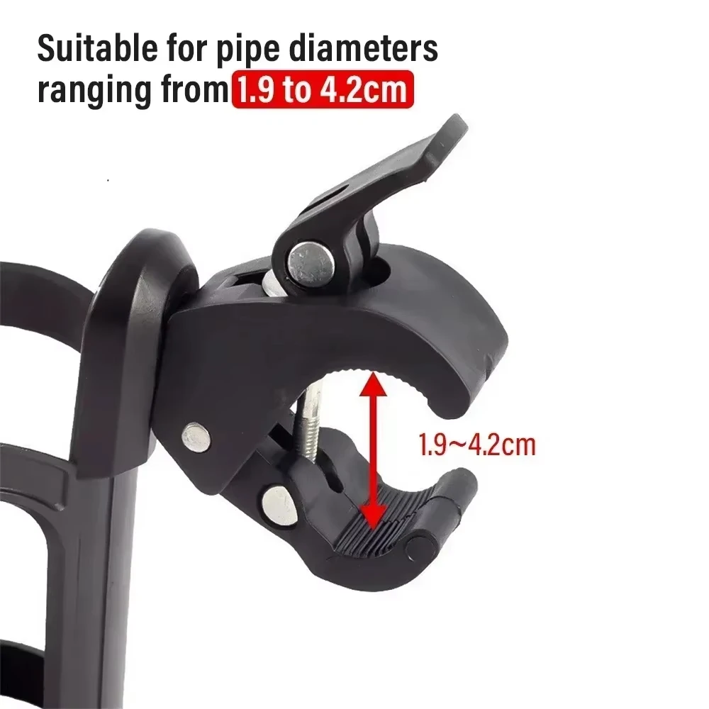 Lightweight Bicycle Water Bottle Cage, 2 Pack Anti-Slip Holder Compatible with Road Bike MTB Folding Cycle, Easy Install Cycling