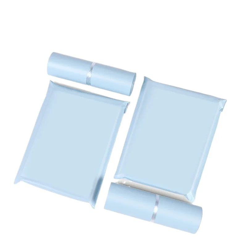 

10 Sheets/Set 25x35cm Blue Express Mailing Bags Shipping Waterproof Blue Transport Clothes Storage Pouch Thicken Courier Bags