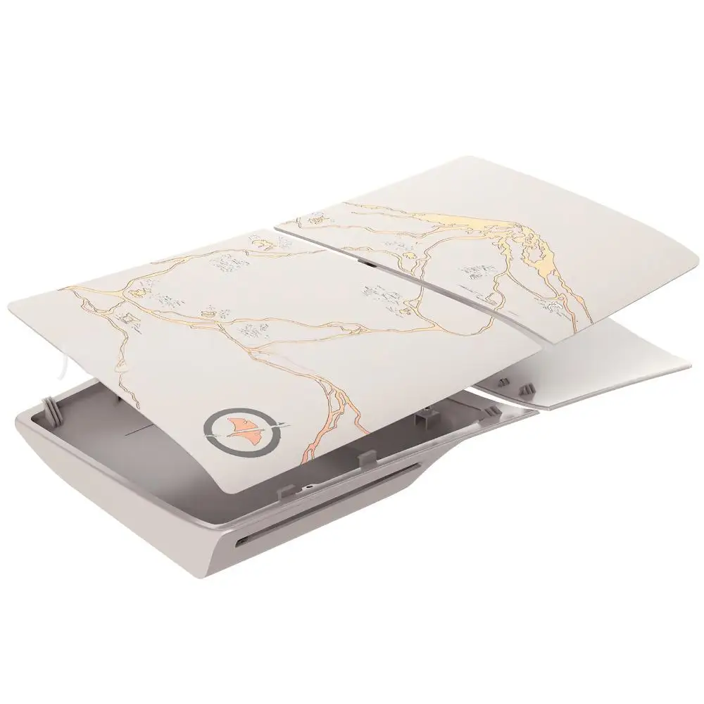 مخصص DIY غطاء لوحة جانبية قسط ABS استبدال شل غطاء غطاء واقٍ مزخرف لهاتف آيفون ل بلاي ستيشن 5 سليم PS5 سليم وحدة التحكم شبح #2