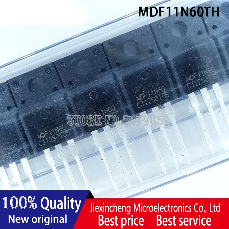 Mới Ban Đầu MDF11N60TH MDF11N60 11A600V 11N60 TO220F MOSFET 10 Cái/lốc