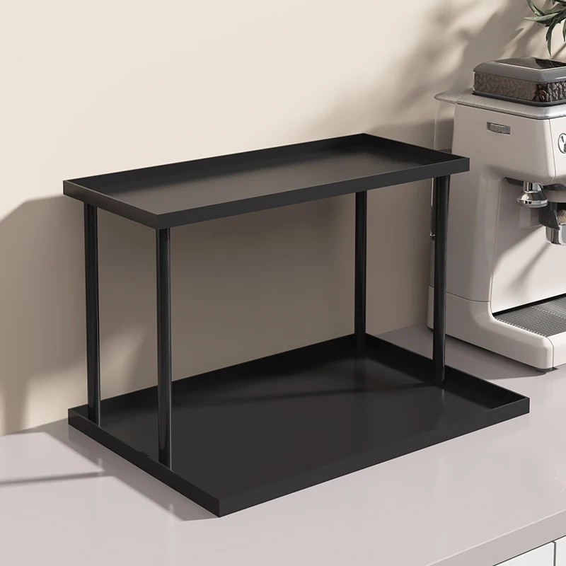 

Двухуровневая подставка для чашек, настольный органайзер для чайных принадлежностей, подставка для хранения стаканов, офисный органайзер для кофейных чашек, органайзер для дома, органайзер для ванной комнаты