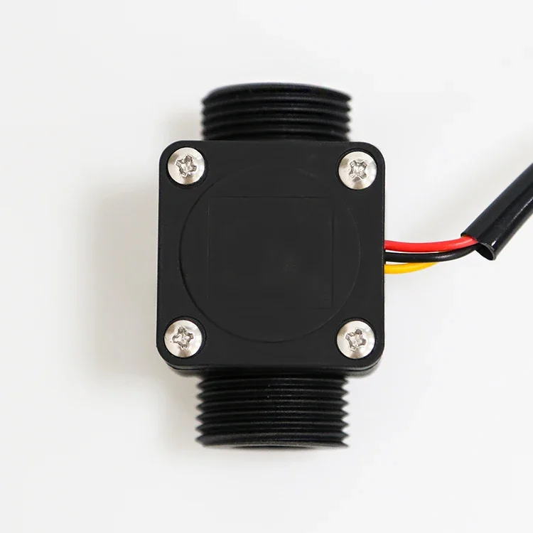 Black 5V input Fluid Flow Detection and Monitoring Water Pressure Sensor Medical Water Level Flow Sensor with Led Screen