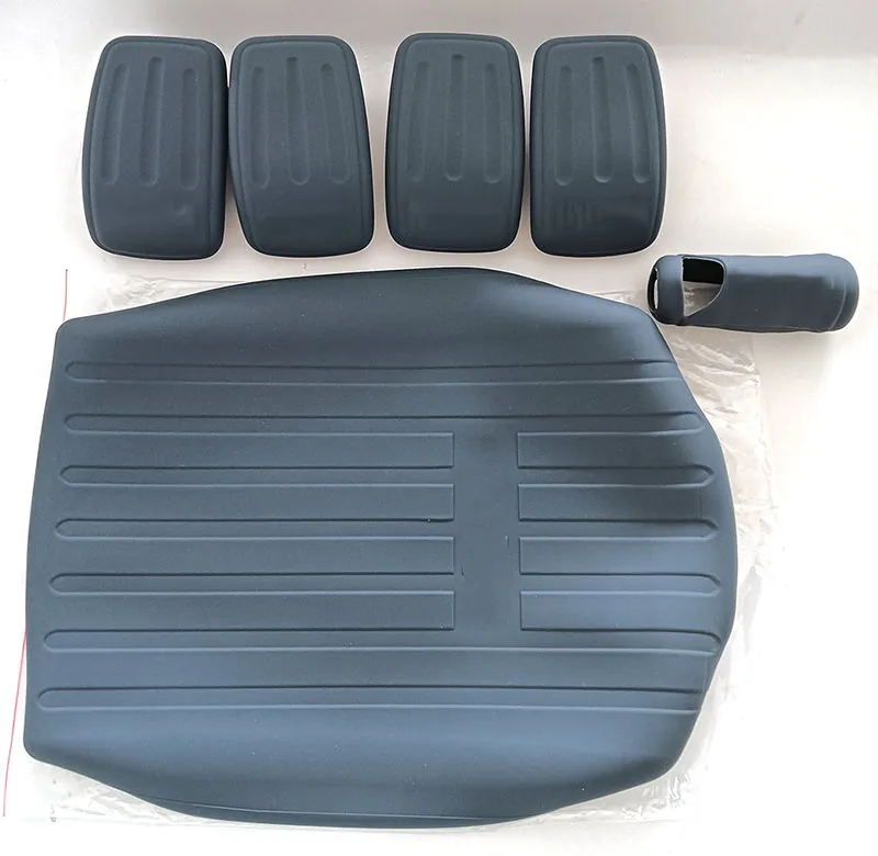 ل BYD Atto 3 Yuan Plus 2022-2025 درابزين الباب غطاء سيليكون والعتاد التحول مسند الذراع صندوق غطاء للحماية سيارة الداخلية واقية