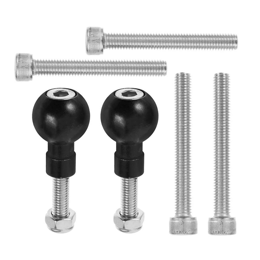 

2 комплекта, зажим для руля мотоцикла, шаровая головка, основание, держатель для телефона, надежная фиксация, аксессуары для мотоциклов из алюминиевого сплава