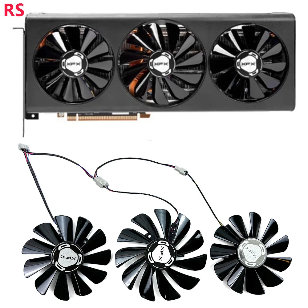 Совершенно новый оригинальный вентилятор RX 5700 XT GPU 4PIN 85MM 95MM CF1010U12S DC 12V 0.45A для XFX RX 5700 Radeon 5700 XT 5600XT Thicc III GPU Совершенно новый оригинальный вентилятор RX 5700 XT GPU 4PIN 85MM 95MM CF1010U12S DC 12V 0.45A для XFX RX 5700 Radeon 5700 XT 5600XT Thicc III GPU