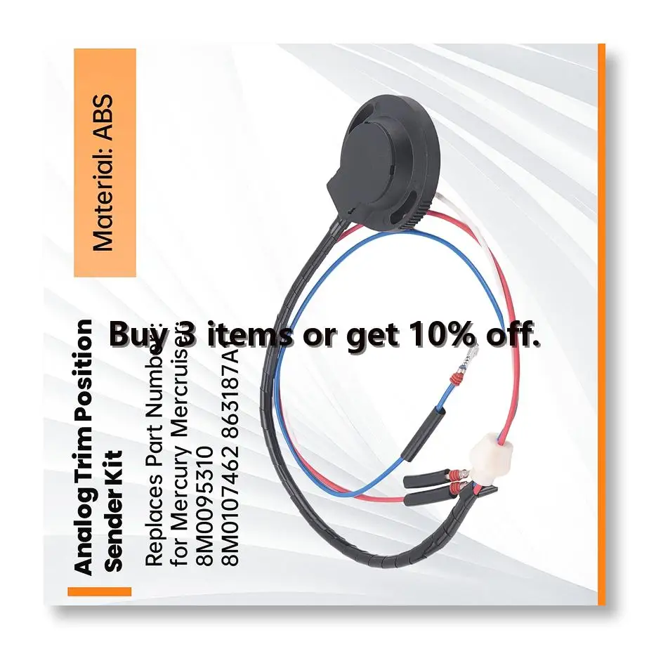 ✼8M0095310 8M0107462 863187A1 3-Wire Digital Trim Sender for Mercruiser DTS Racing Smartcraft Bravo Engines