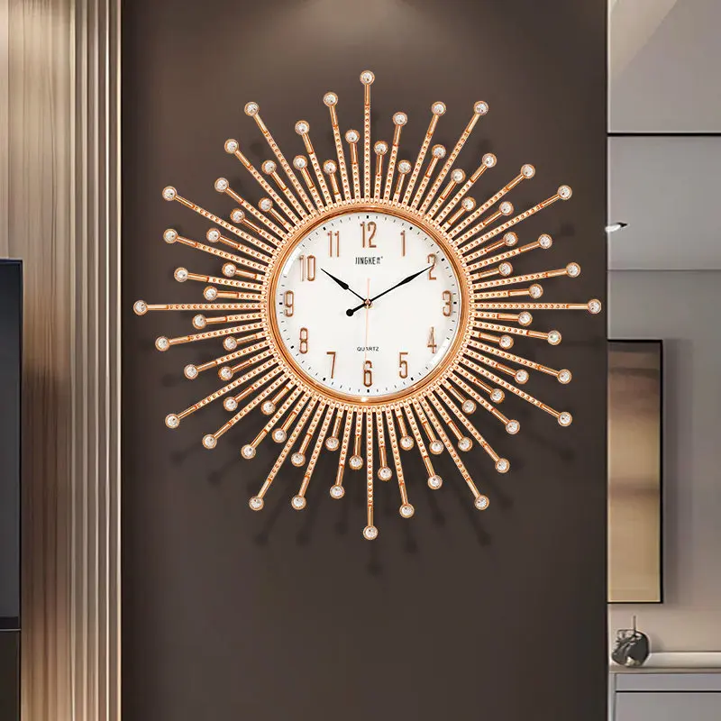 

Vintage Design Wall Clock Large Vertical Luxury Aesthetic Bedroom Wall Clock Decoration Design Orologio Da Parete Mechanism Kit