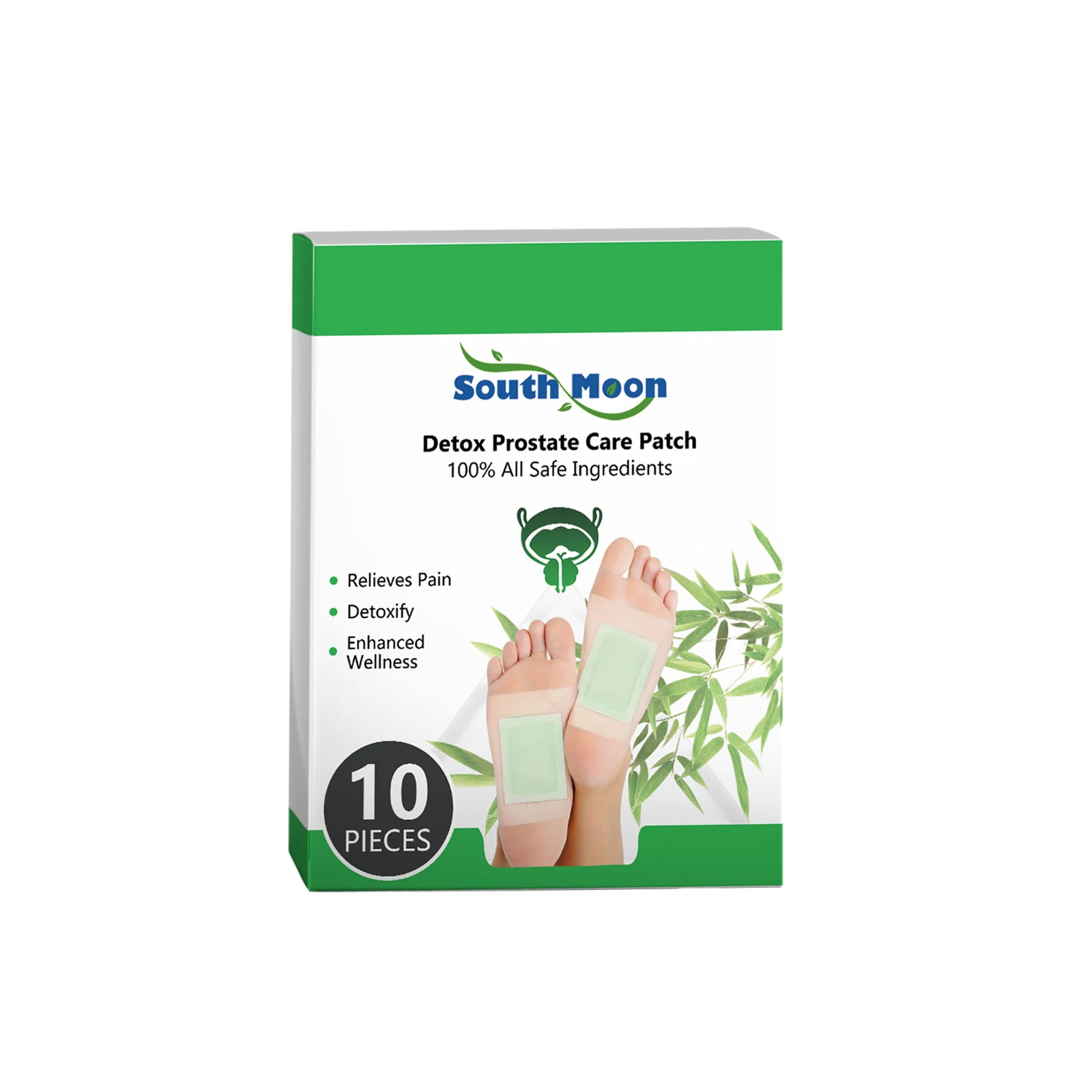 Deep Cleansing Foot Pads Remove Toxin Prostate Discomfort Relief Fatigue Stress Relaxation Improve Sleep Herbal Detox Foot Patch