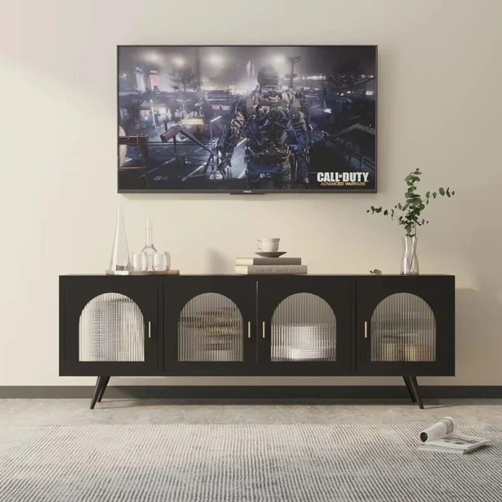 

Shelf Modern Luxury Tv Stands Large Minimalist Ground Storage Mueble Tv Design Sideboards Long Legged Living Room Home Furniture