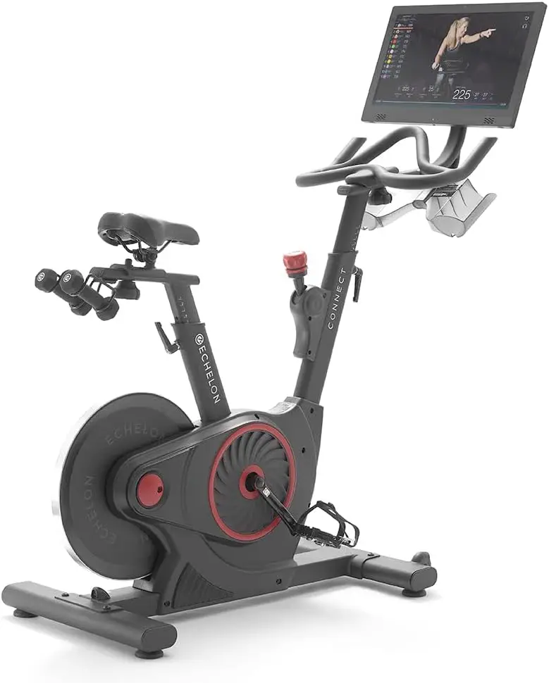 

Exercise Bike - Smart Connect Workout Bike - Magnetic Resistance Mechanism - Stationary Bikes with Speed