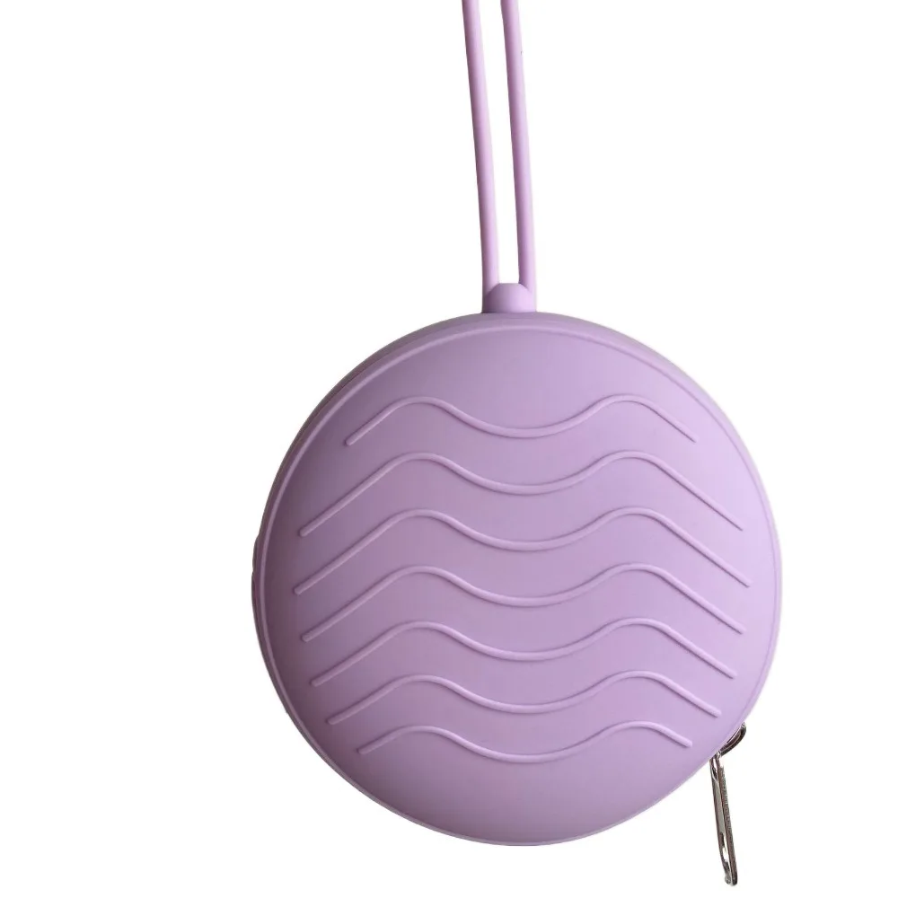 

Silicone Baby Pacifier Holder Round BPA Free Soother Container Box Portable Baby Accessories Nipple Storage Bag for Outdoor