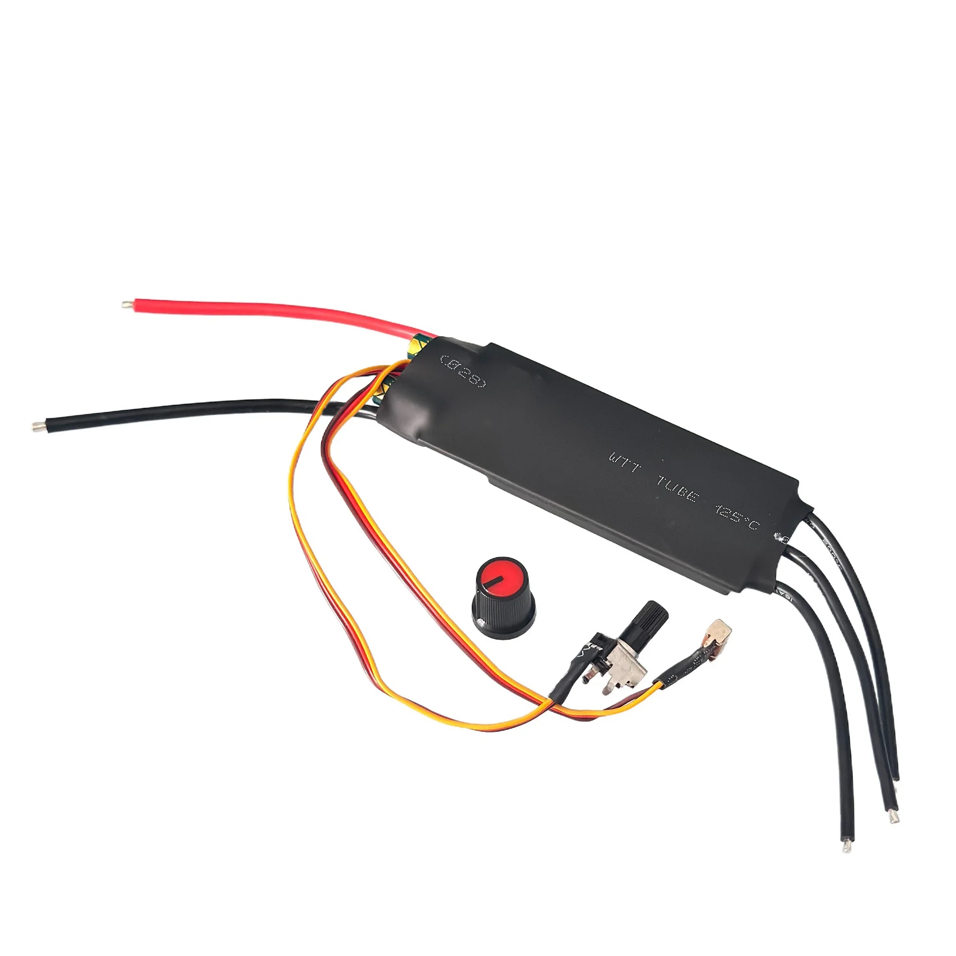 ESC DC6-24V 1000W BLDC Three-phase DC Brushless Hallless Driver Board Forward Reverse Switch PLC Speed Regulating Potentiometer
