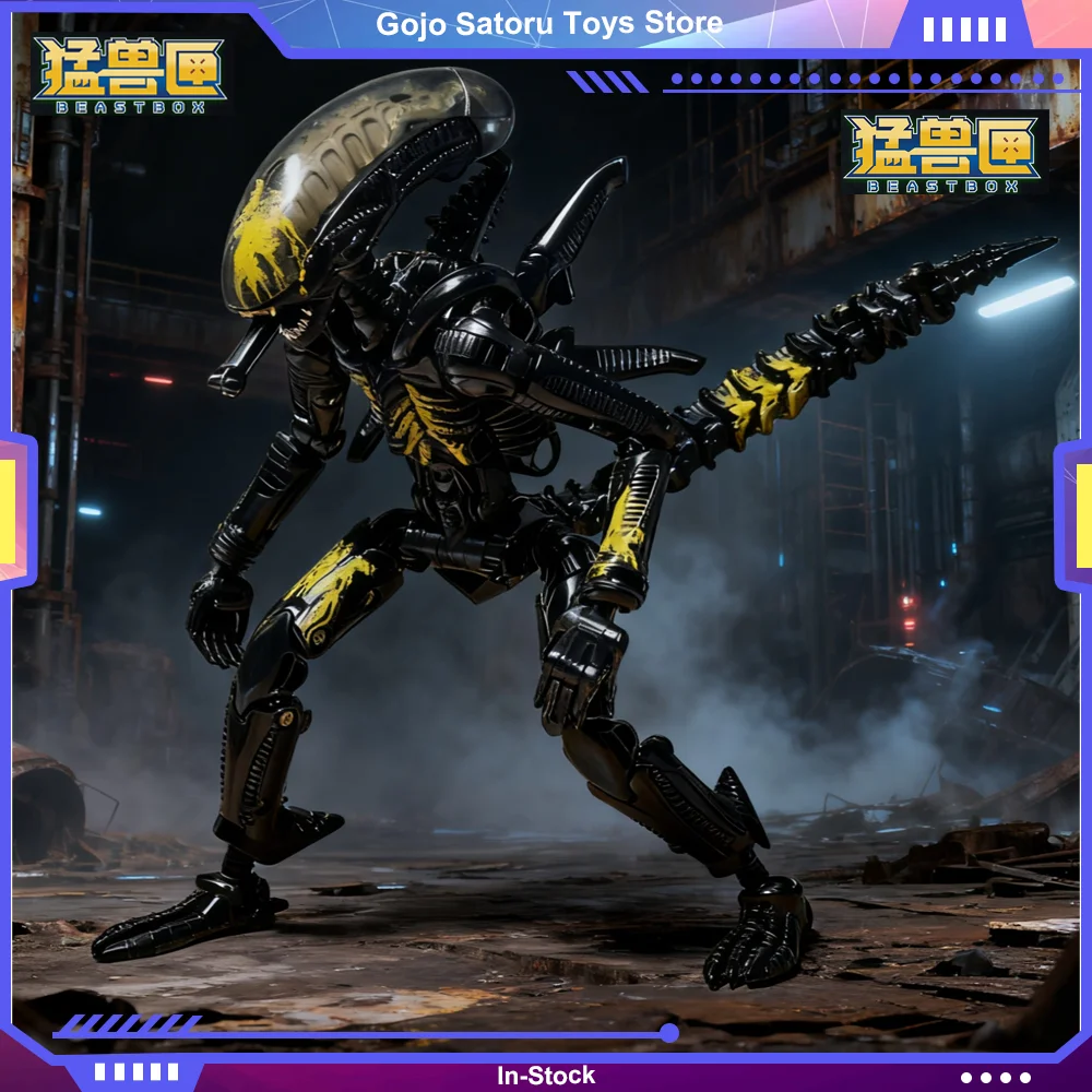 

52TOYS Beastbox Alien Vol 2.0 Infinity IB-13 Xenomorph Deformation Фигурка Аниме Суставы Подвижная Коллекционная Модель Робот Игрушка