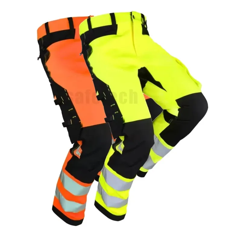 Hivis Working Cloths Security Uniforms Workwear Softshell Jacket Work Pants for Men