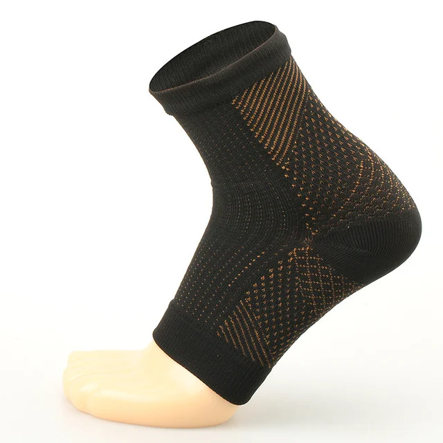 2-Paar Kompressionssocken zur Knöchelunterstützung, offenes Zehendesign zur Schmerzlinderung bei Plantarfasziitis – Detail 14