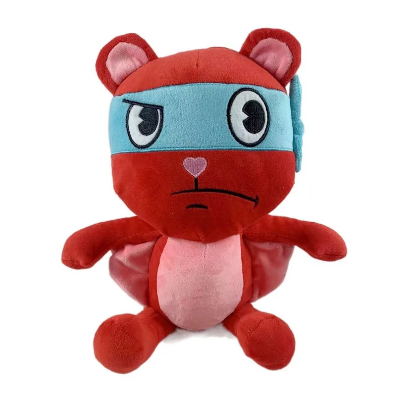 28cm Anime Happy Tree Friends Cosplay juguetes de peluche HTF Flippy Fliqpy figura de oso muñeca relleno almohada suave regalo de Navidad
