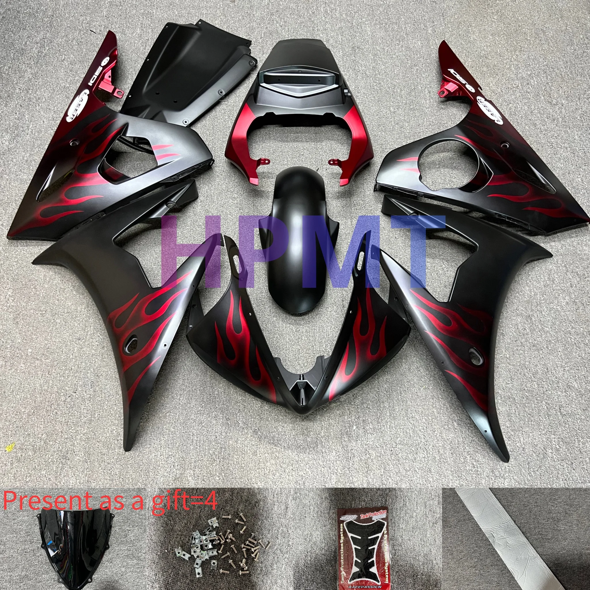 

NEW ABS Motorcycle full Fairing Kit fit For YAMAHA YFZ-R6 2003-2004 YZF-R6 2003 2004 Bodywork Fairings Kits