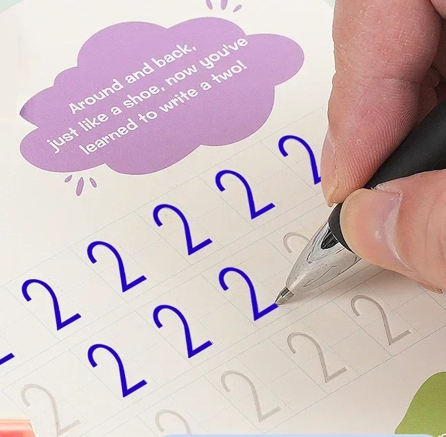 New Hot Selling Notebook That Can Eliminate Grooves, English Control Pen Training, Adult Practice Calligraphy