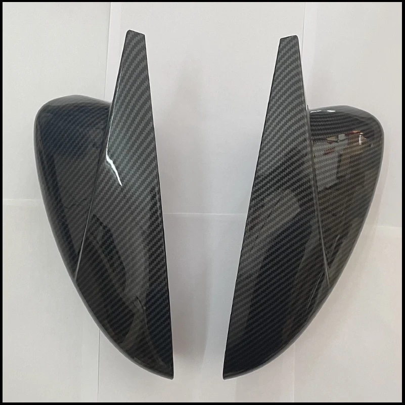Car Styling For Mazda 6 2017-2020 Rearview Mirror Cover Caps Housing With Horn Decorate Sticker Trim Auto Parts Accessories
