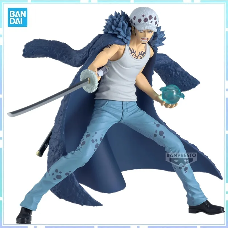 

Bandai Original Banpresto Anime One Piece Battle Record Collection Trafalgar Law PVC Action Figure Model Collectible Toy Gifts