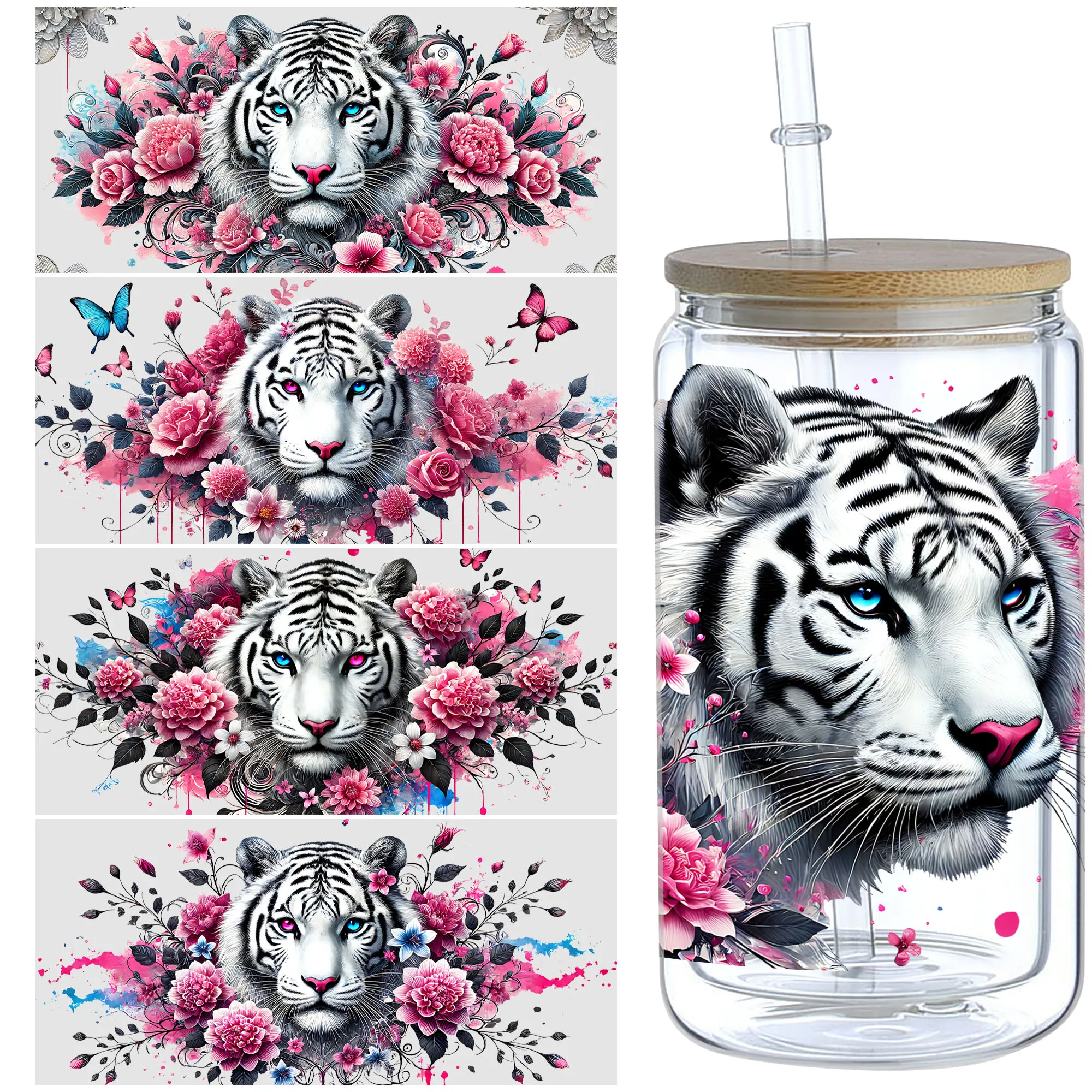 5 Sheet Tiger Uv Dt… - image