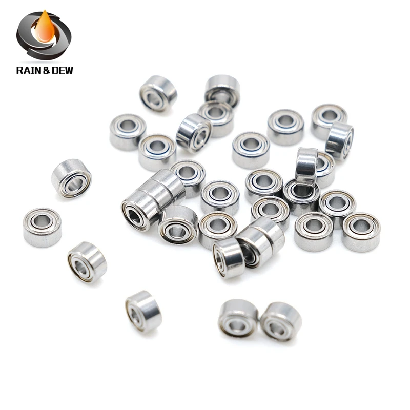 Miniature Bearing 10PCS MR42 MR52 MR62 MR74 MR83 MR95 MR104 MR106 MR117 MR126 MR128 MR137 MR148ZZ Silent Small Bearing