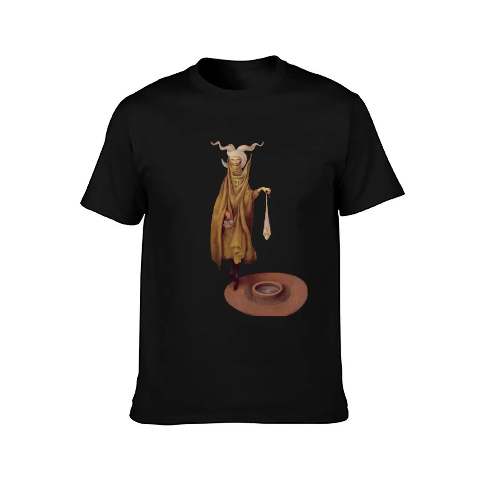 HD. Woman Leaving the Psychoanalyst, by Remedios Varo. T-Shirt basketball graphic tees cute tops mens t shirt graphic