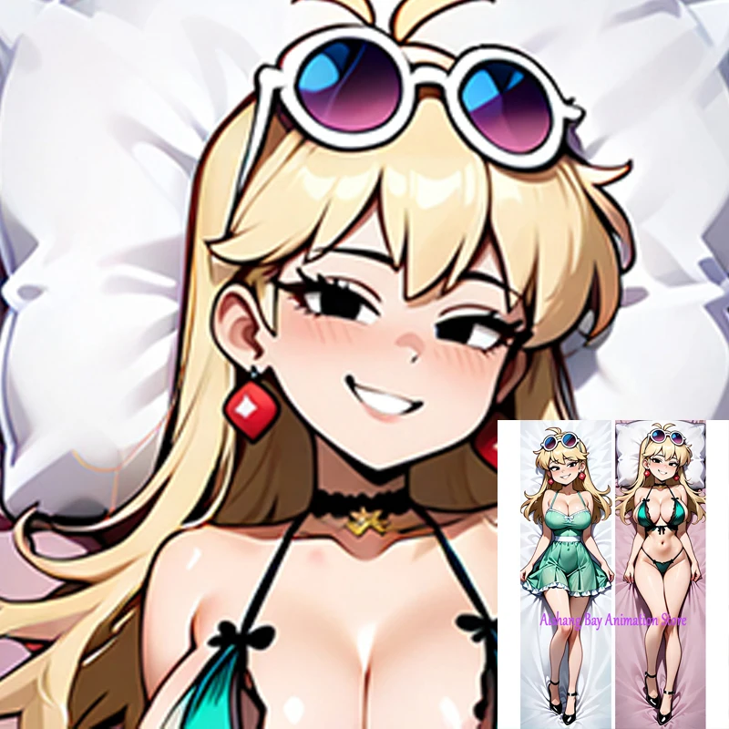 

Dakimakura Anime Leni loud 2 Side Printed Hugging Pillowcase Cushion Bedding Decor Pillow Cover