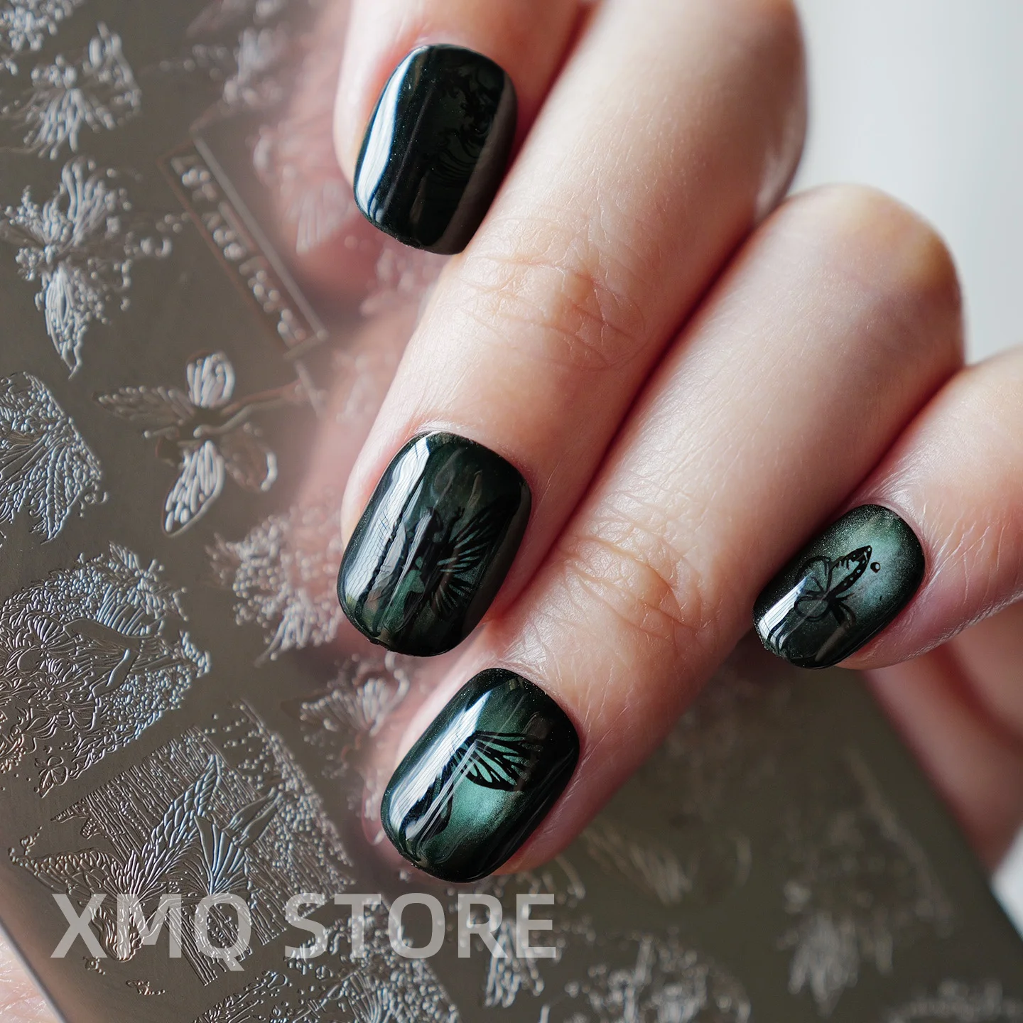 XMQ NAIL ART STAMPING PLATES SUNFLOWER TEMPLATES FAIRY IMAGEPLATES