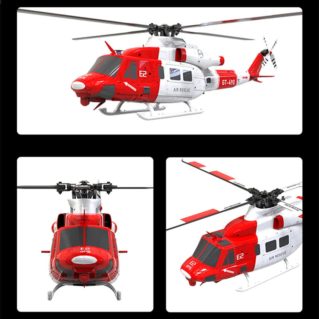 1/35 Goosky E2 GPS Intelligente RC Helicopter UH-1Y Vluchtmodel Speelgoed PNP met GPS Vluchtcontrolesysteem zoals echte drone-vliegtuigen