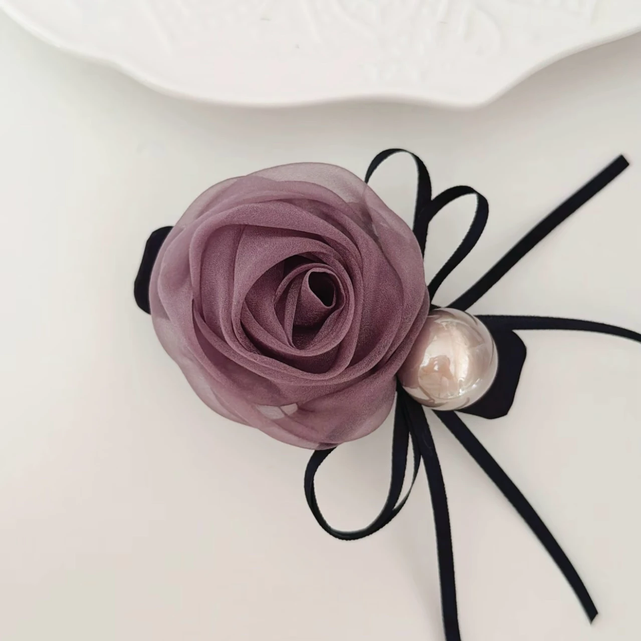 presilha-de-cabelo-feminina-com-flor-rosa-doce-acessorio-de-cabelo-de-tecido-elastico-para-coque-traseiro-estilo-coreano-el